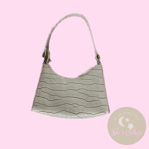 Aesthetic Beige Baguette Bag (COMPLETELY NEW)